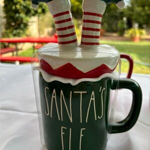 Santa’s elf mug new